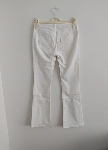 s Beden beyaz Renk Lcw İspanyol paça pantolon 