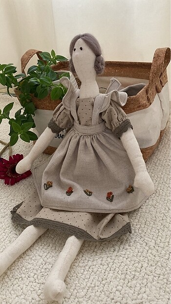 Beden Tilda bebek 52 cm boyutunda