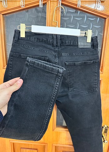 Erkek Siyah Regular Fit Kot Pantolon - Görsel 6