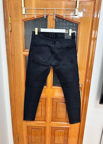 Erkek Siyah Regular Fit Kot Pantolon - Görsel 4