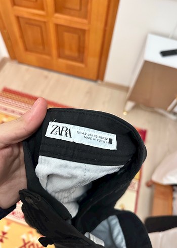 Siyah Kemerli Erkek Pantolon - Görsel 6