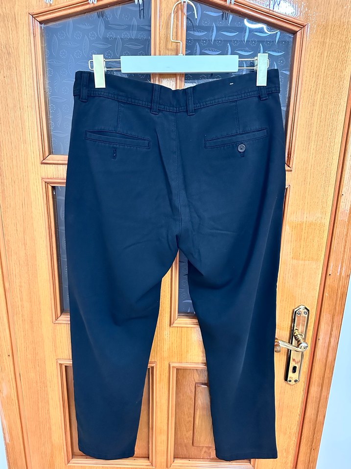 Siyah Kemerli Erkek Pantolon - Görsel 4