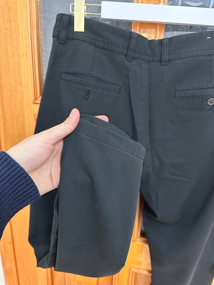 Siyah Kemerli Erkek Pantolon - Görsel 5