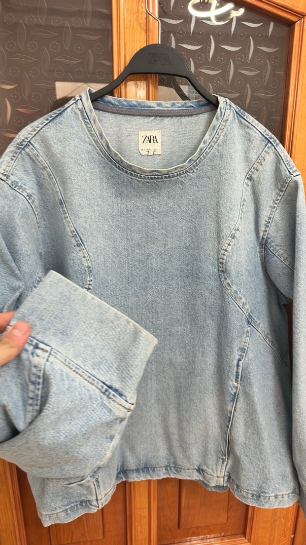 Zara sweatshirt erkek - Görsel 2