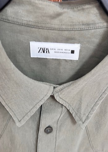 Gri Süet Erkek Gömlek Uzun Kollu Regular Fit - Görsel 2