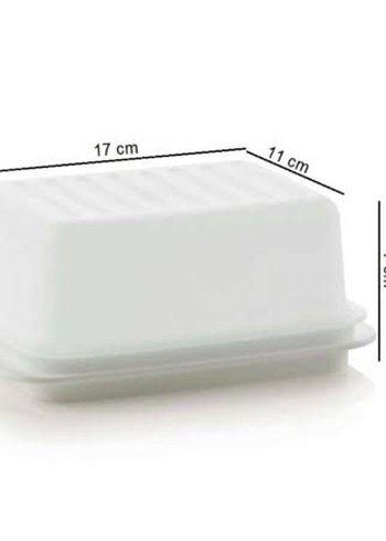 Tupperware Kar Beyaz 500 ml Tereyağlık