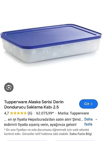 Tupperware Alaska 2.25 lt