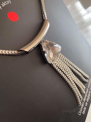 Accessorize Saçaklı Taşlı Kolye