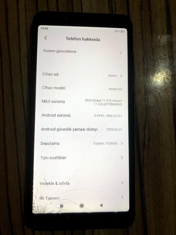 XİAOMİ REDMİ 6A 2/16GB TR KIRIK KULLANIMA ENGEL DEĞİL - Görsel 5