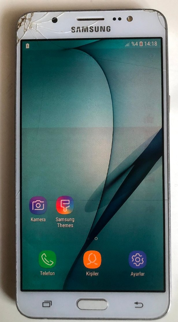 Samsung J7 2016 kırık kullanıma engel değil imeil iptal olmuş - Görsel 3