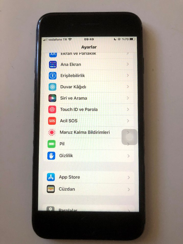 İPHONE 7 TR 32gb parmak izi çalışmıyor karşı tarafa ses biraz kı - Görsel 3