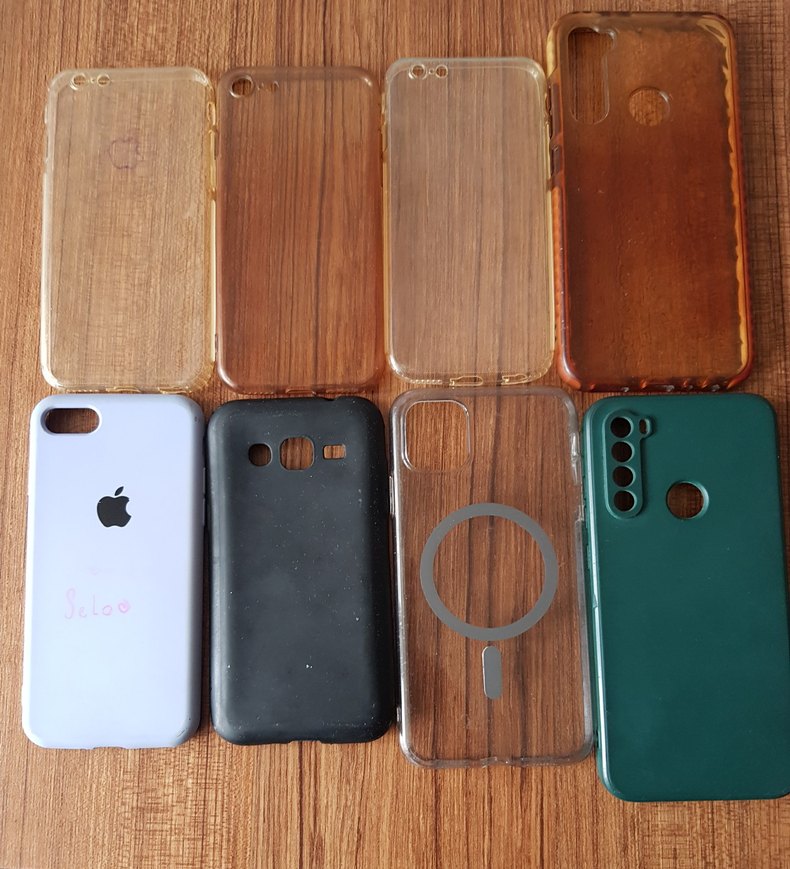 KILIFLAR iPhone 6/6s 3adet,  Samsung J2 , Redmi not8 - Görsel 2