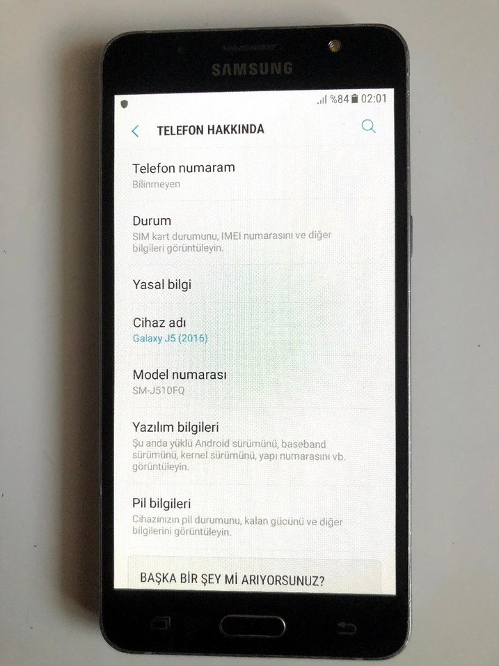 Samsung J5 2016 TR 16gb sorunsuz - Görsel 4