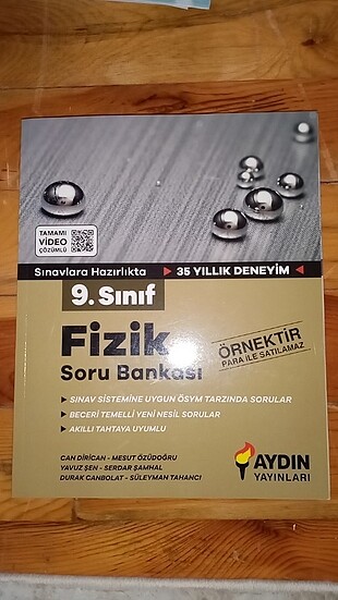 9.Sınıf Fizik Soru Bankası.
