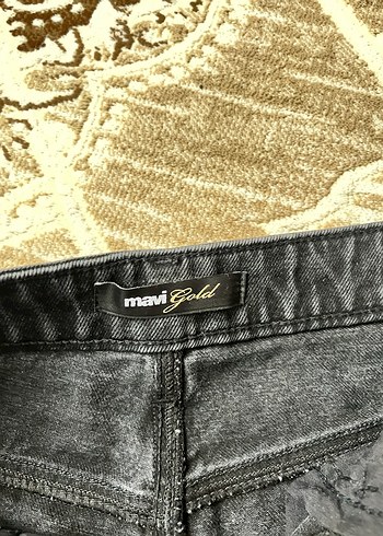 Siyah Kadın Uzun Paça Kot Pantolon - Görsel 5