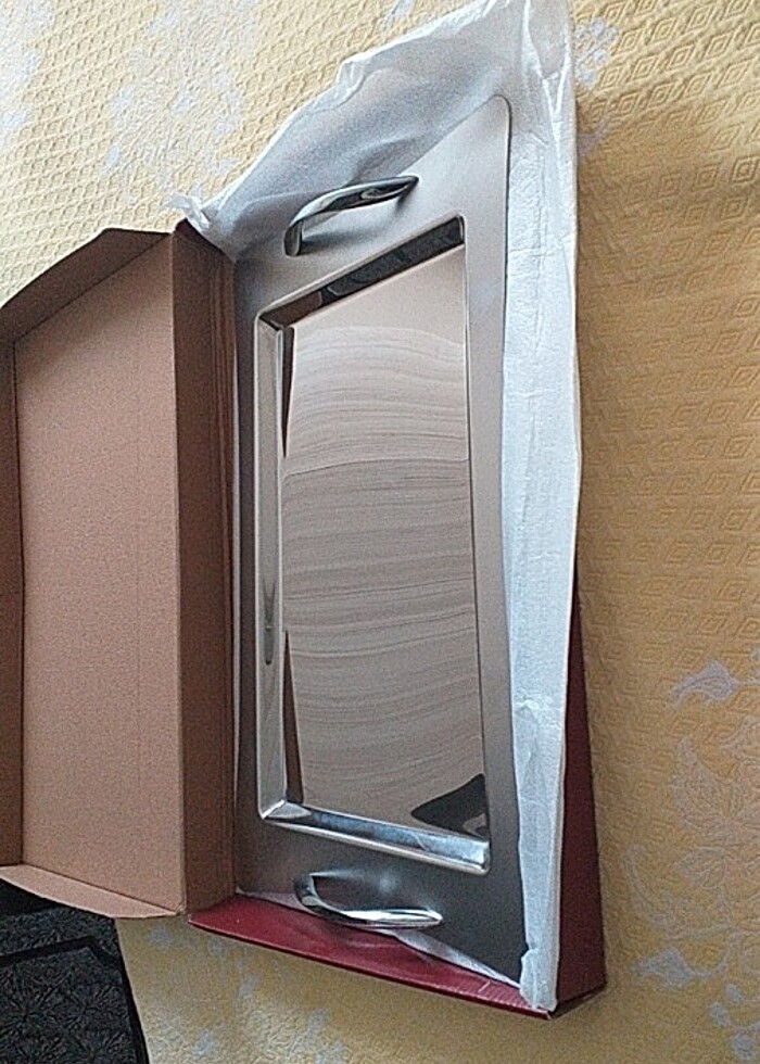 Celik çay tepsisi - Görsel 4