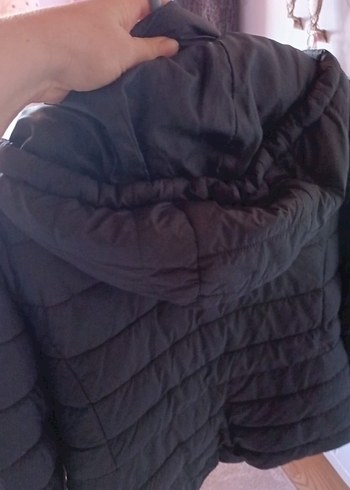 Gri Fermuarlı Kadın Ceket - Görsel 3