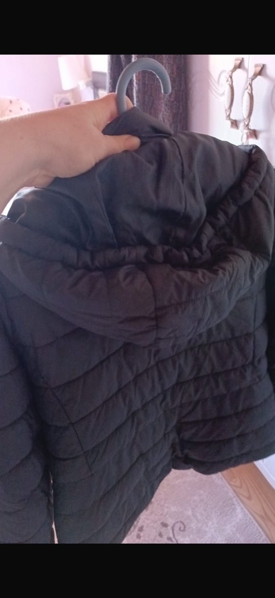 Gri Fermuarlı Kadın Ceket - Görsel 3