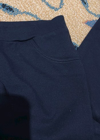 Kadın Lacivert Fit Kesim Midi Tayt - Görsel 3