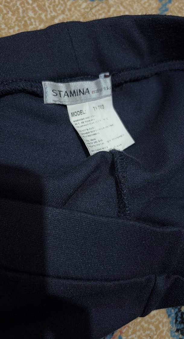 Kadın Lacivert Fit Kesim Midi Tayt - Görsel 4