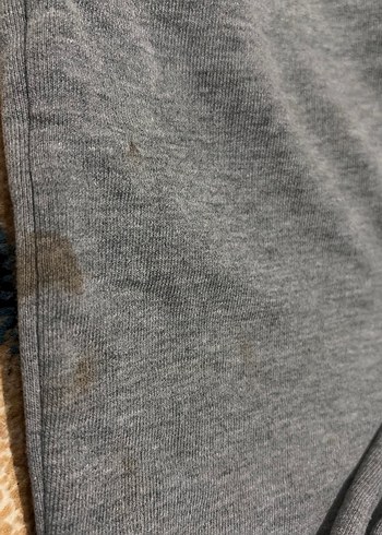 Gri Kadın Örme Rahat Kesim Eşofman - Görsel 2