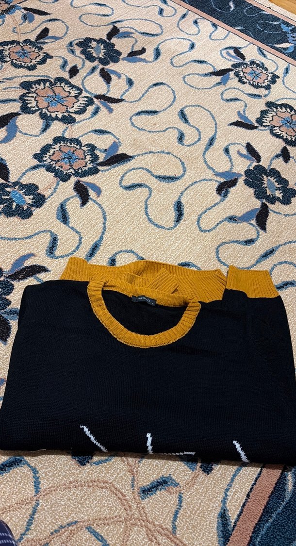 Nakışlı Kadın Triko Kazak - Görsel 2