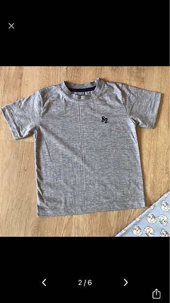 Mammaramma 3 yaş mamma ramma çocuk gri tshirt