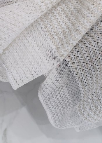 Bohem İşlemeli Beyaz Tül Perde - Görsel 3