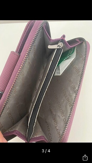 benetton cüzdan - Görsel 3