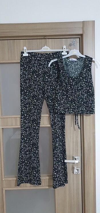 Crop Takım / pijama takımı