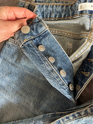40 Beden mavi Renk Jeans