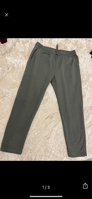 Haki yeşili jogger pantolon