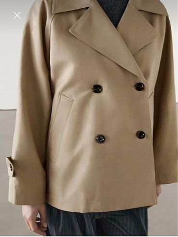 l Beden camel Renk Massimo Dutti trençkot
