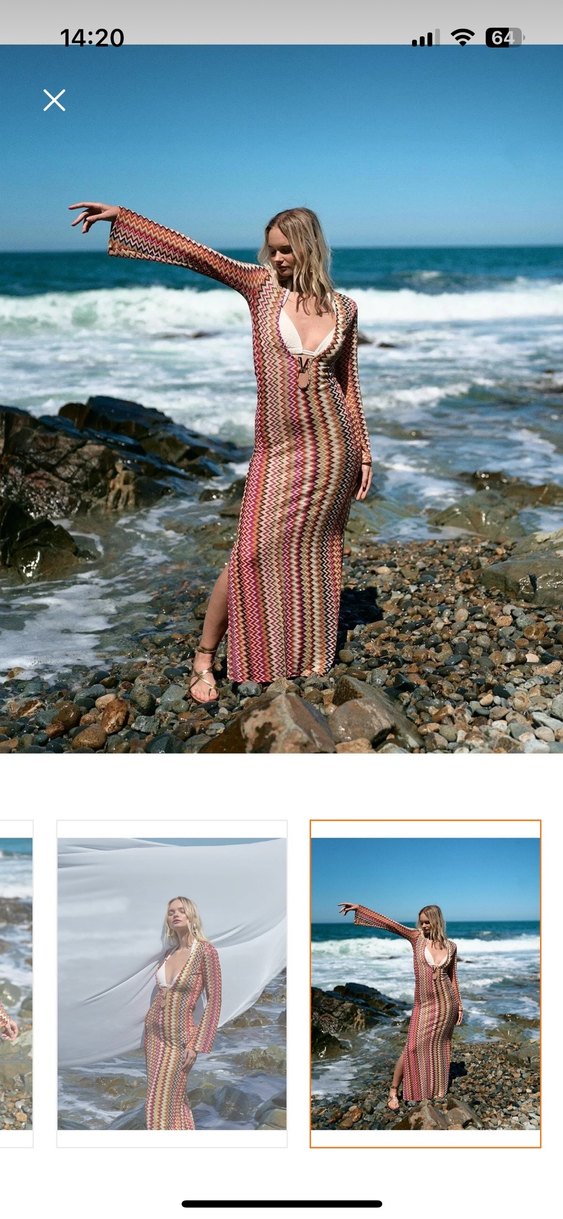 Juste studio plaj elbisesi - Görsel 2