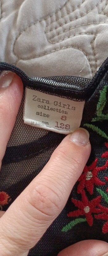 8 Yaş Beden Zara Bluz