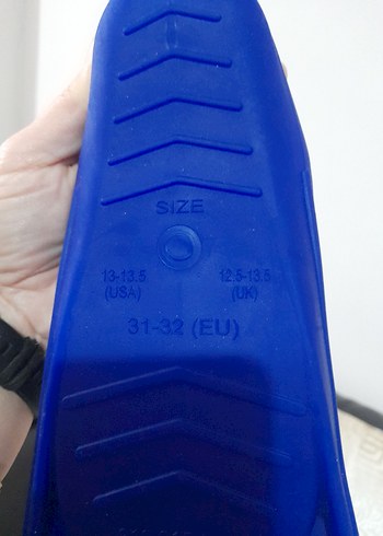 Mavi çocuk Spor Su Ayakkabısı Velcro - Görsel 2