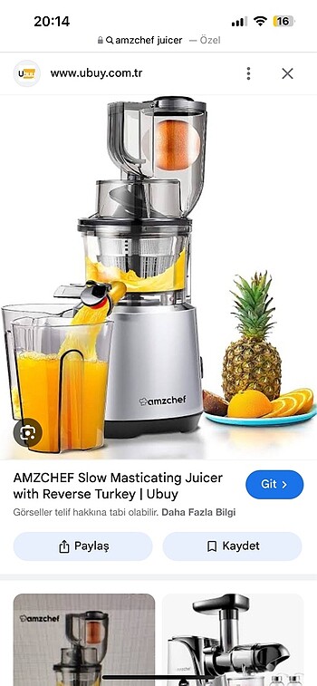 Amzchef soğuk sıkım