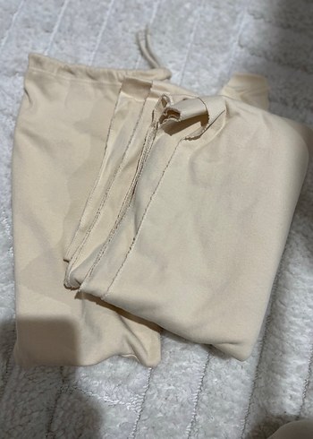 Beyaz Bebek Kanguru Sling - Görsel 2