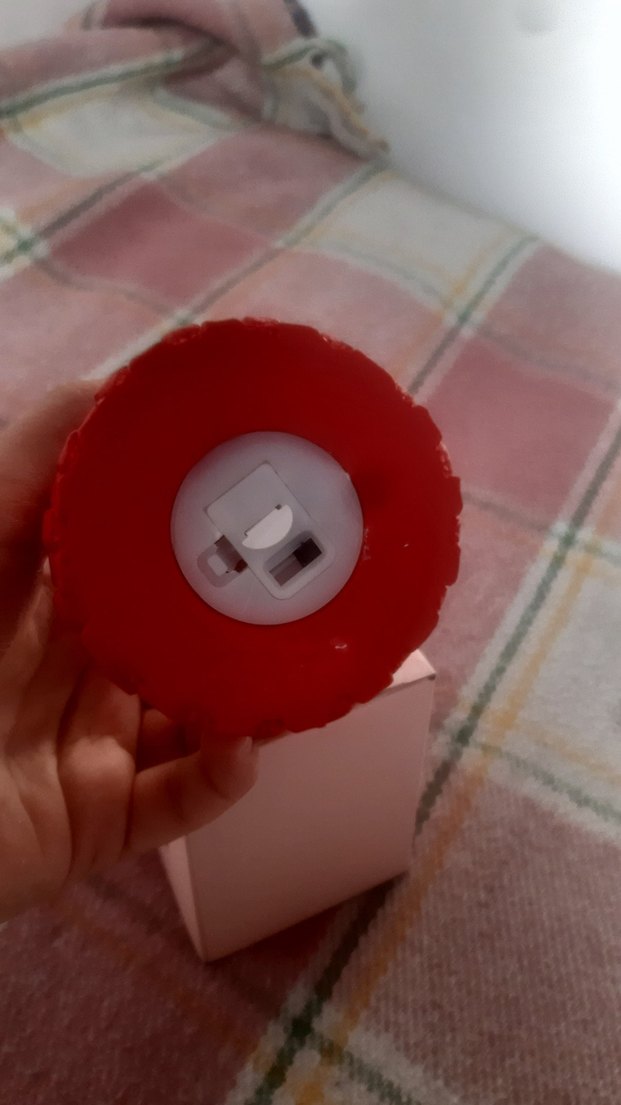 Işıklı Sevgili Figürü kar küresi 9 cm - Görsel 3