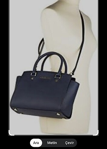 Michael Kors siyah kol çantası  - Görsel 4