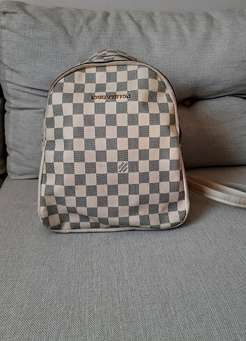 Bej sırt çantası  - Görsel 7