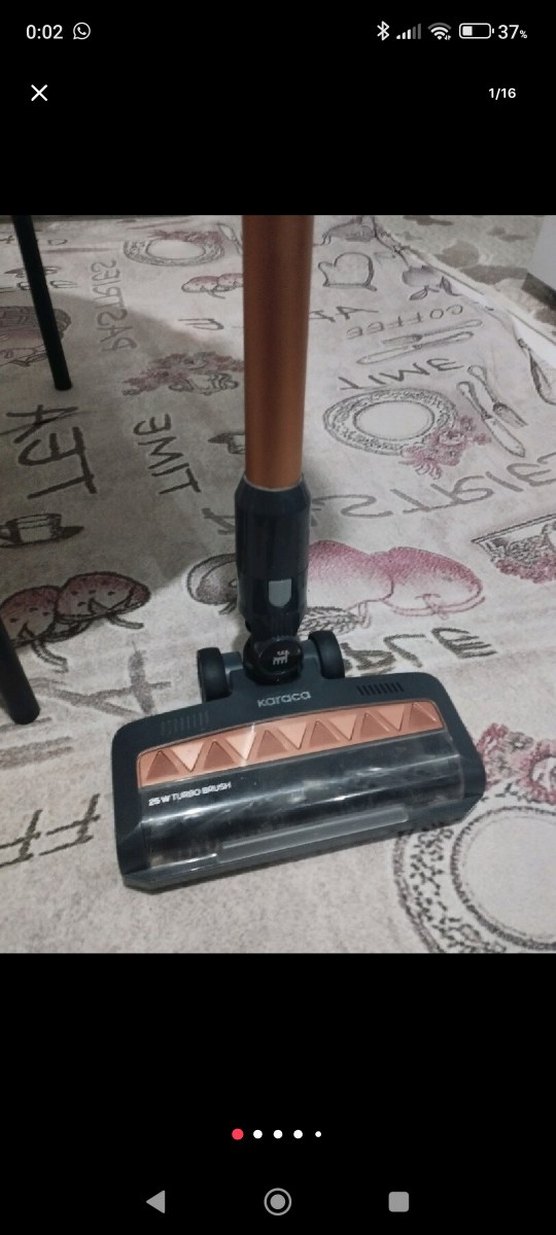 Karaca vantuz power force pro 2 in 1 katlanan süpürge - Görsel 3