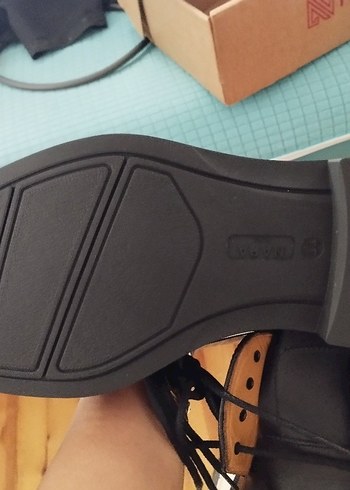 Erkek Siyah Deri Klasik Bağcıklı Ayakkabı - Görsel 12