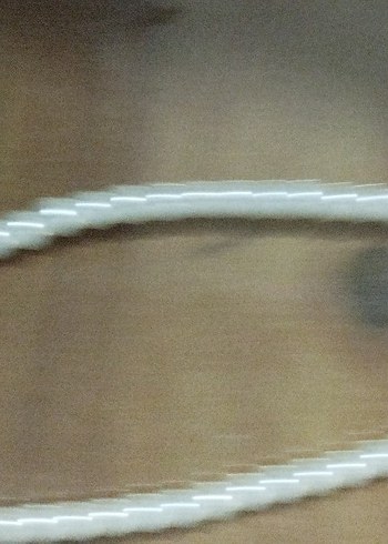 Etiketli Uzun Beyaz inci Kadın Kolye - Görsel 2