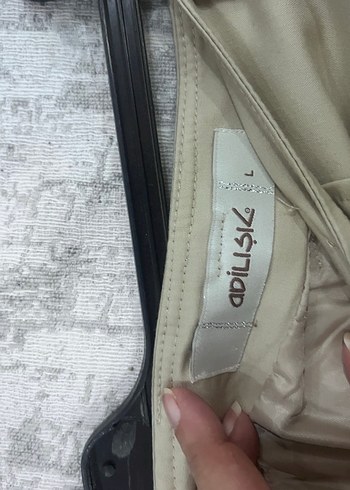 Bej Midi Kadın Etek - Görsel 4