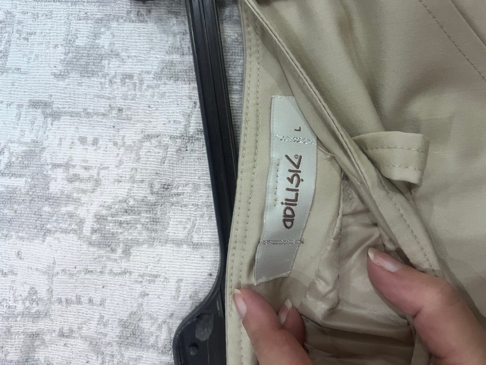 Bej Midi Kadın Etek - Görsel 4