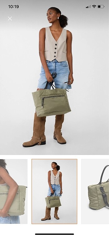  Beden Stradivarius yote çanta