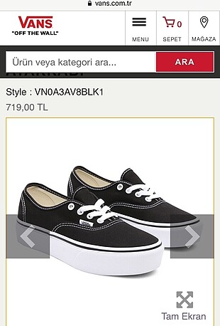 Vans Vans platform ayakkabı