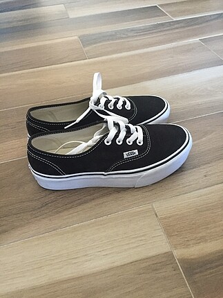 37 Beden siyah Renk Vans platform ayakkabı
