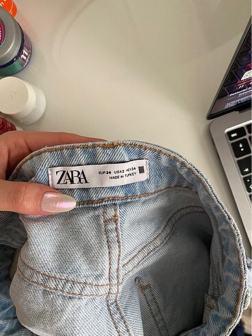 xs Beden zara kot şort